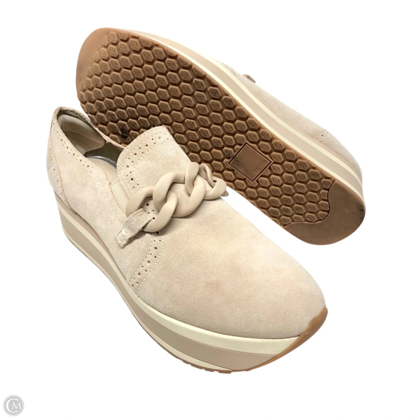 Shoes Sneakers Platform By Dolce Vita In Tan, Size: 12