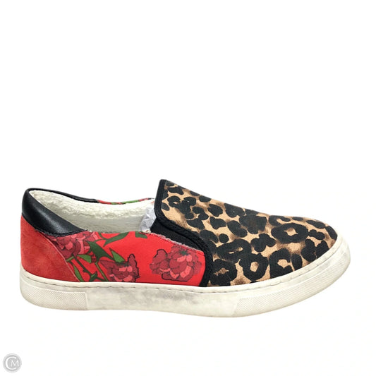 Shoes Sneakers By Steve Madden In Animal Print, Size: 8.5