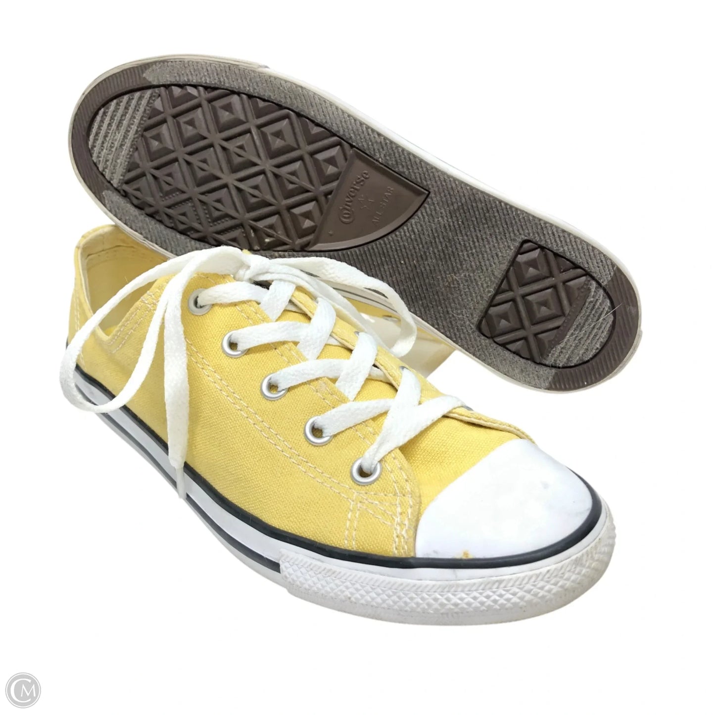 Shoes Sneakers By Converse In Yellow, Size: 8.5