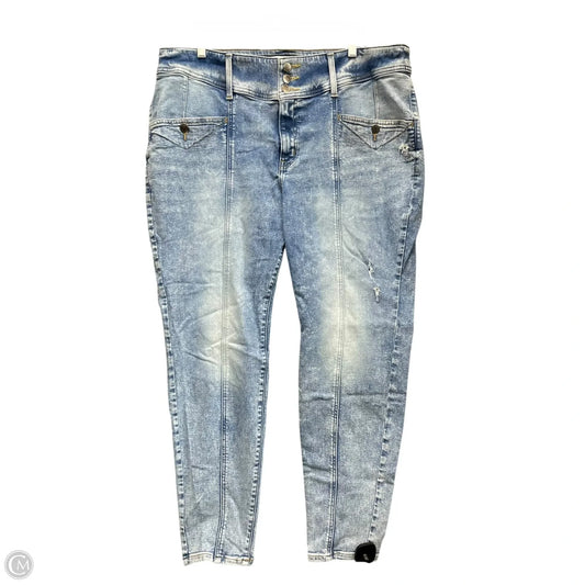 Jeans Skinny By Lane Bryant In Blue, Size: 22