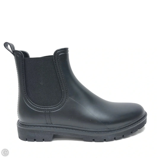 Boots Ankle Heels By Serra In Black, Size: 10