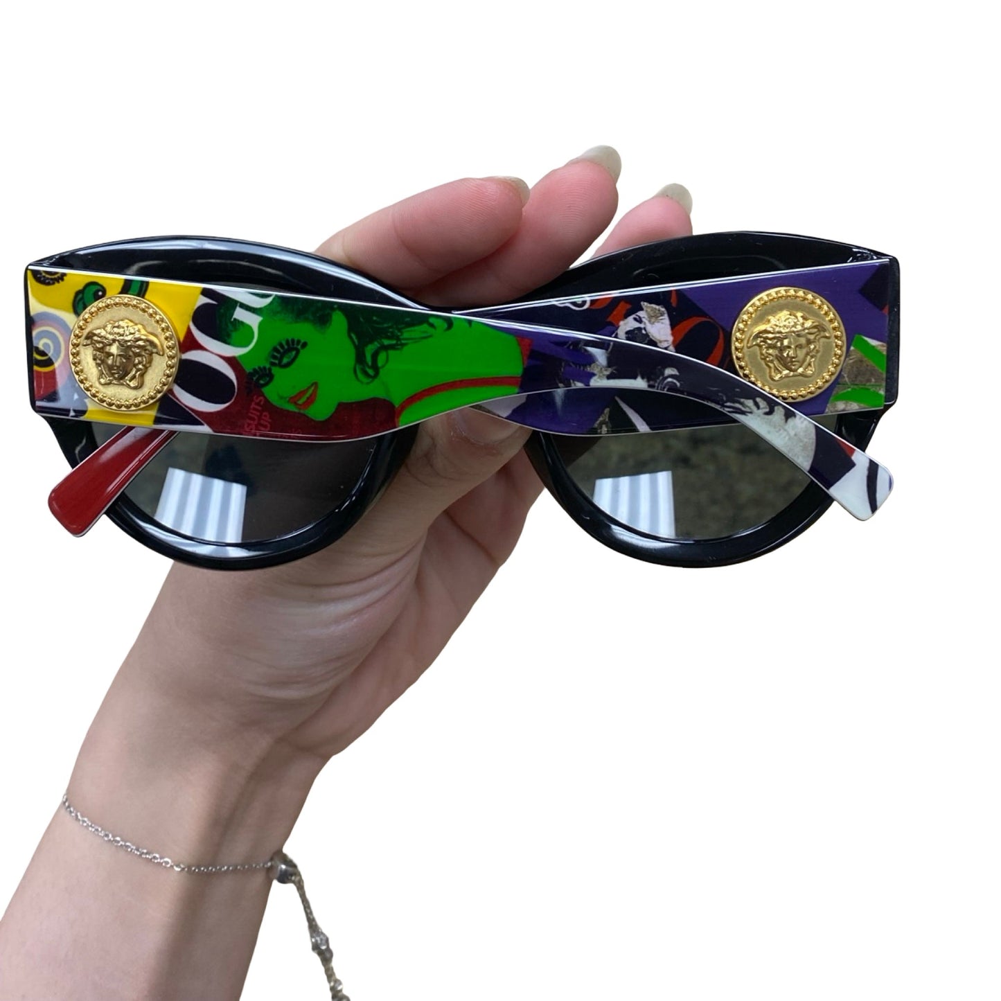 Sunglasses Luxury Designer By Versace In Multi