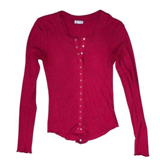 Top Ls By Free People In Red, Size:M