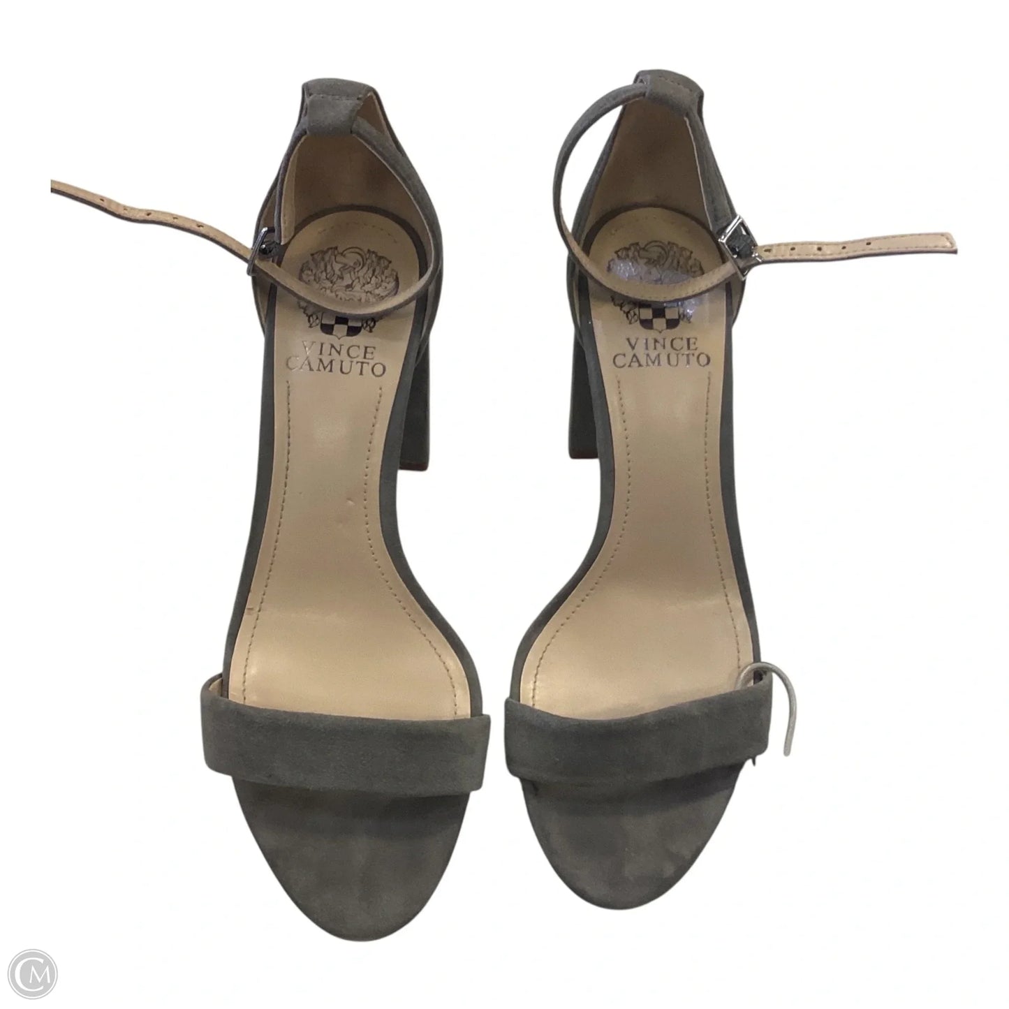 Shoes Heels Block By Vince Camuto In Grey, Size: 8