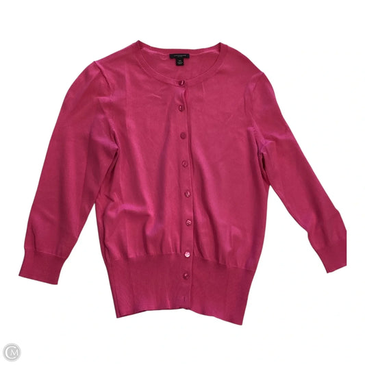 Cardigan By Ann Taylor In Pink, Size: Xs