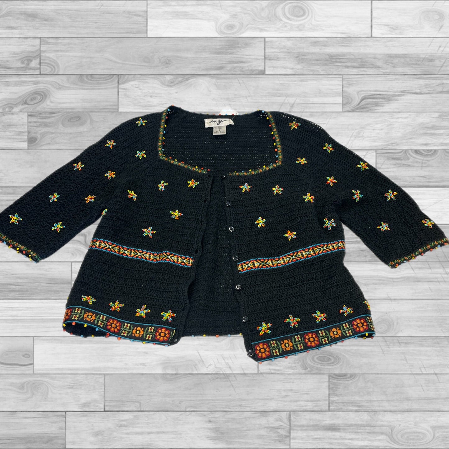 Cardigan By Clothes Mentor In Black, Size: S