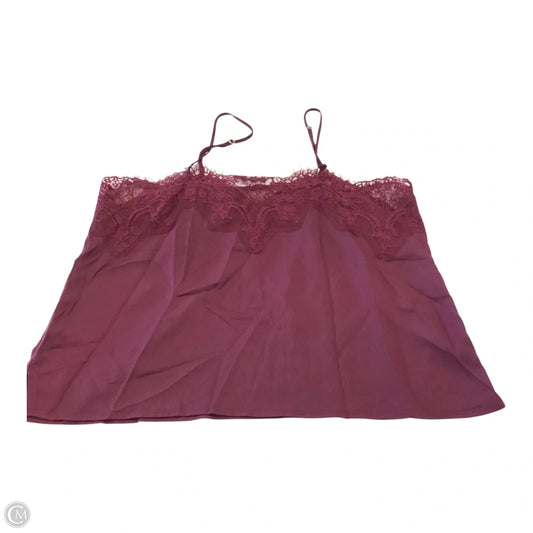 Tank Top By Lulus In Maroon, Size: L