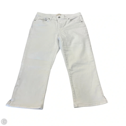 Capris By Levis In White, Size: 6