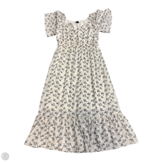 Dress Casual Maxi By Wishlist In White, Size: L