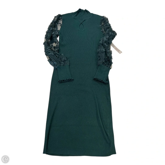Dress Casual Midi By Absolutely Famous In Green, Size: Xl