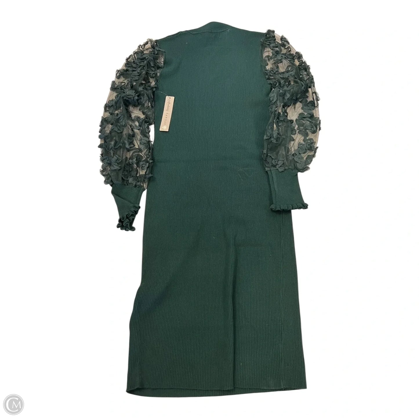 Dress Casual Midi By Absolutely Famous In Green, Size: Xl