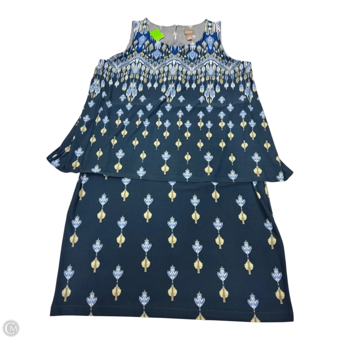 Dress Casual Short By Chicos In Blue, Size: L