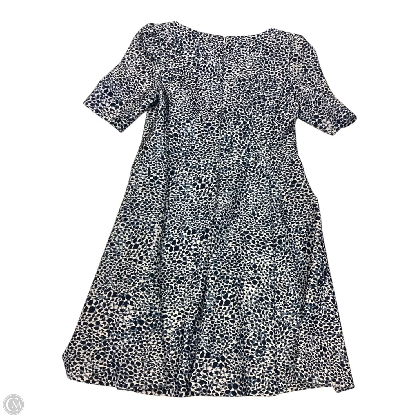 Dress Casual Short By Dkny In Blue & White, Size: 12