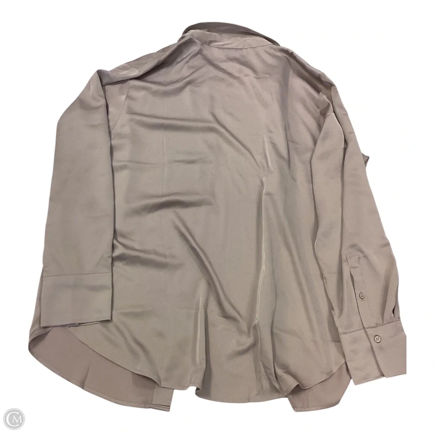 Top Long Sleeve By H&m In Tan, Size: Xl
