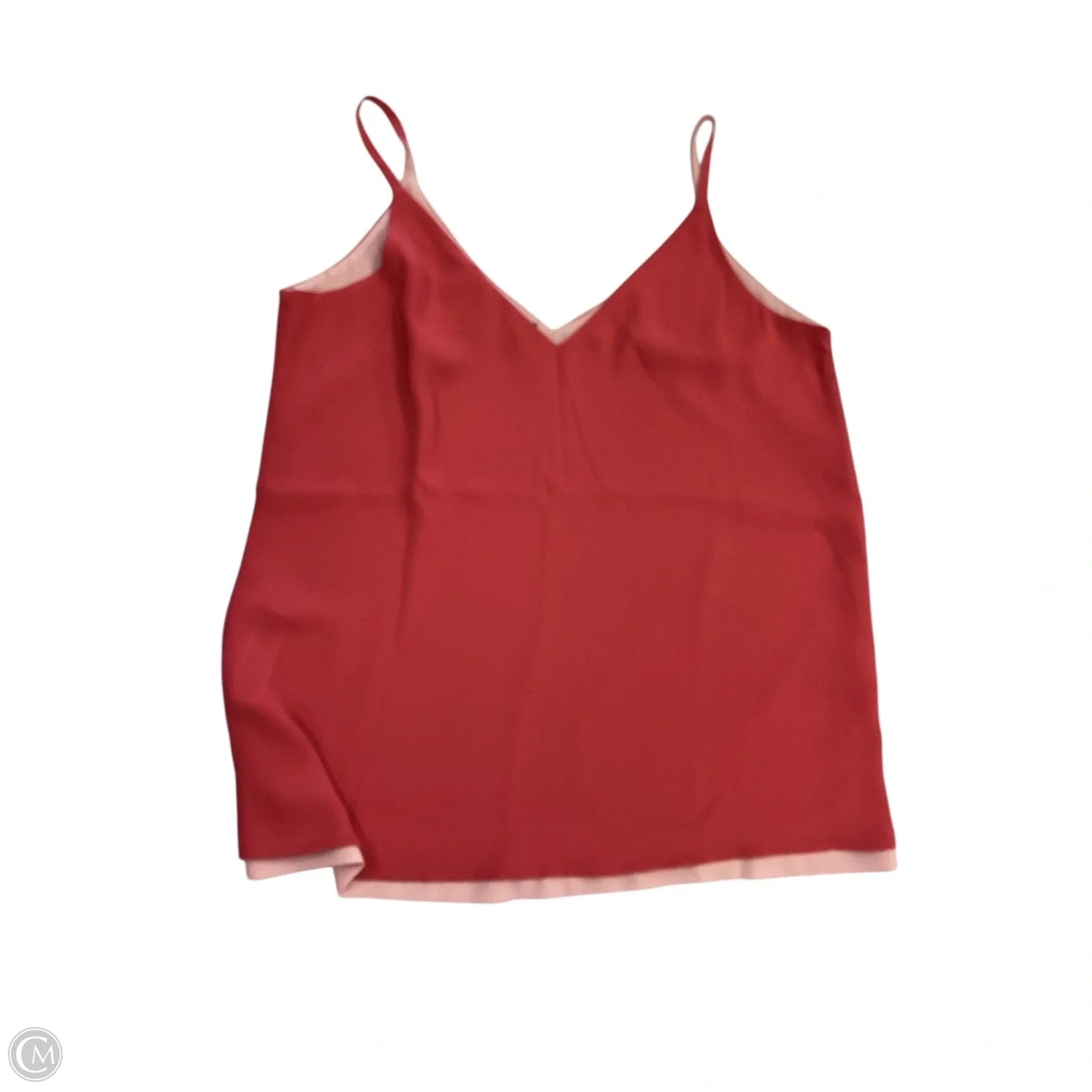 Top Sleeveless By White House Black Market In Pink & Red, Size: S