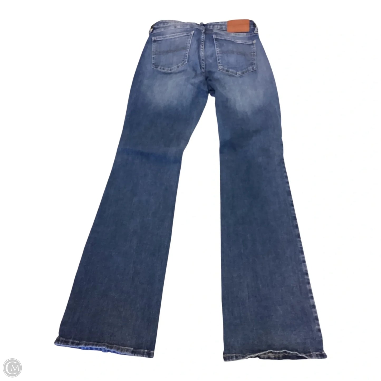 Jeans Straight By Lucky Brand In Blue Denim, Size: 8