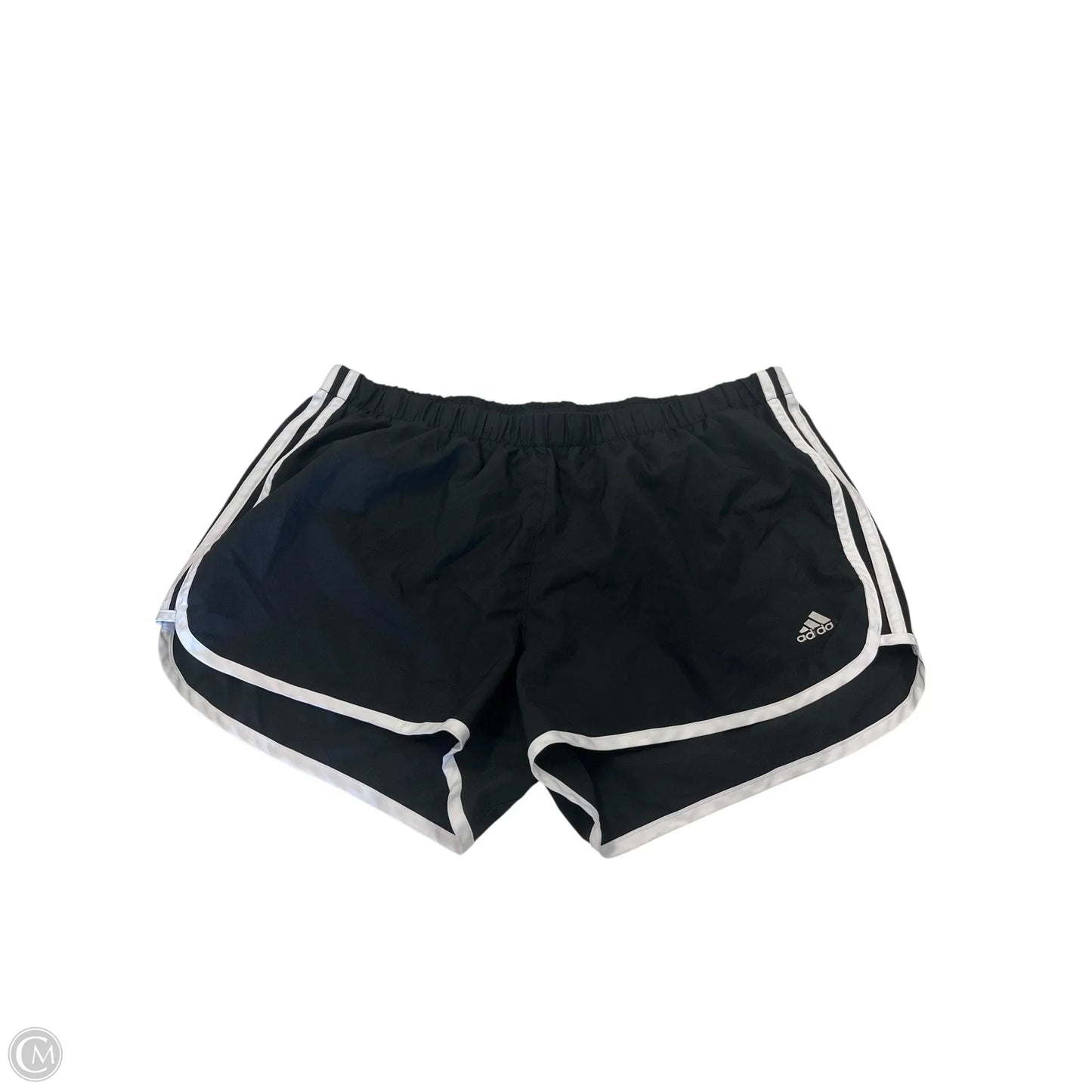 Athletic Shorts By Adidas In Black & White, Size: Xl