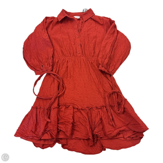 Dress Casual Short By Lc Lauren Conrad In Red, Size: Xs