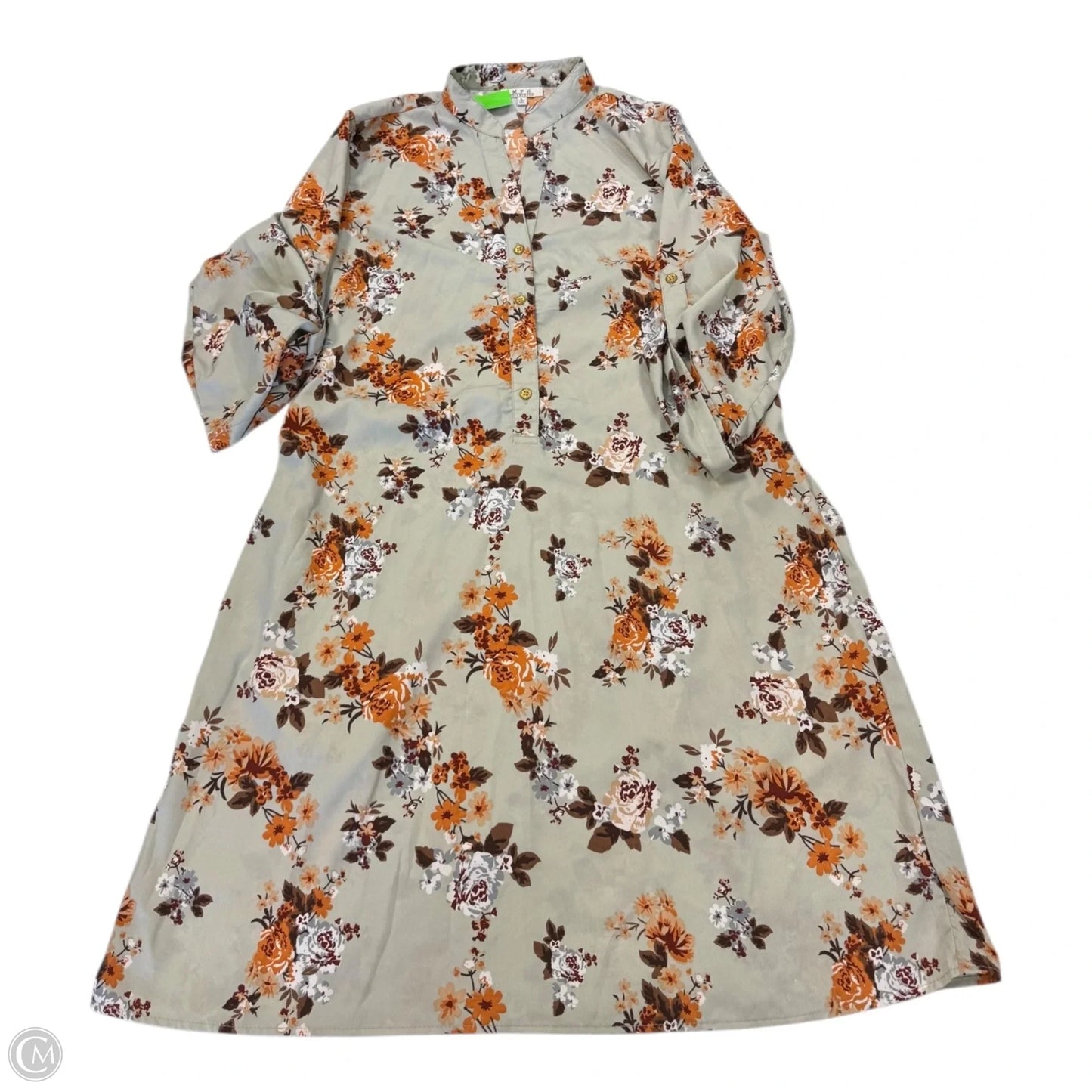 Dress Casual Short By Mph In Floral Print, Size: L