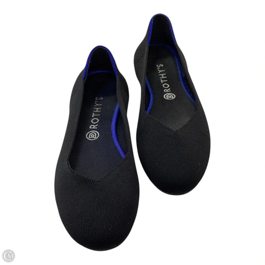 Shoes Flats By Rothys In Black, Size: 10.5