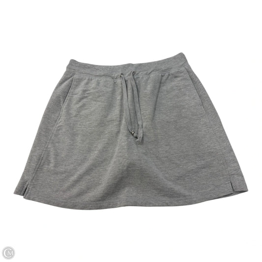 Skort By Green Tea In Grey, Size: L