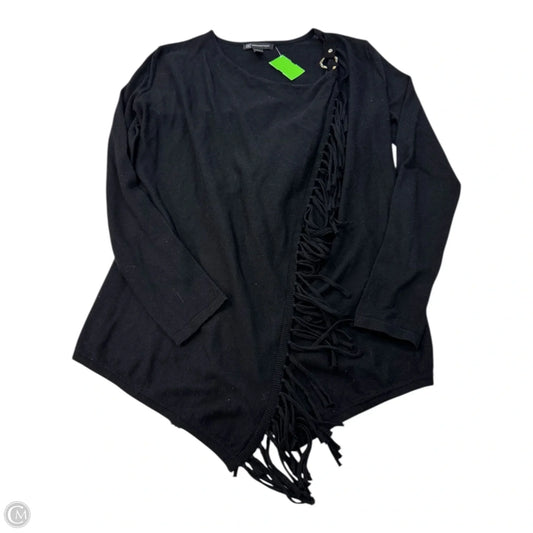 Top Long Sleeve By Inc In Black, Size: S