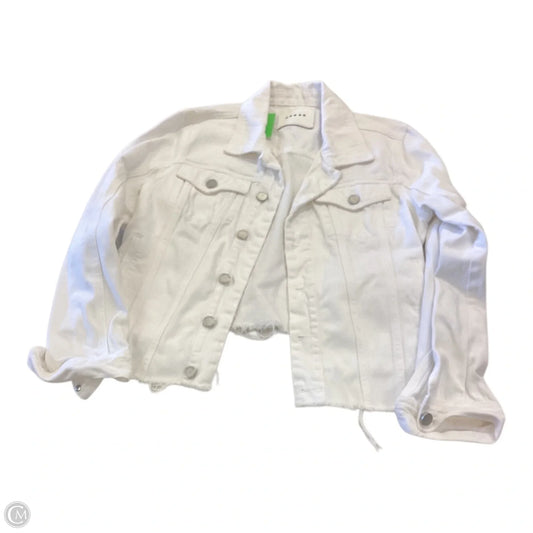 Jacket Denim By Blanknyc In White, Size: M