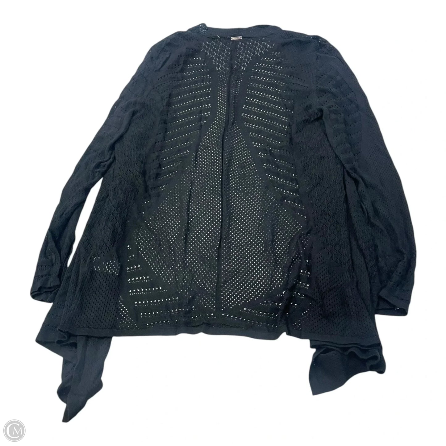 Cardigan By Tahari In Black, Size: Xl