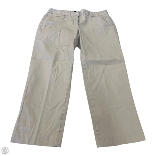 Pants Dress By Talbots In Cream, Size: 2