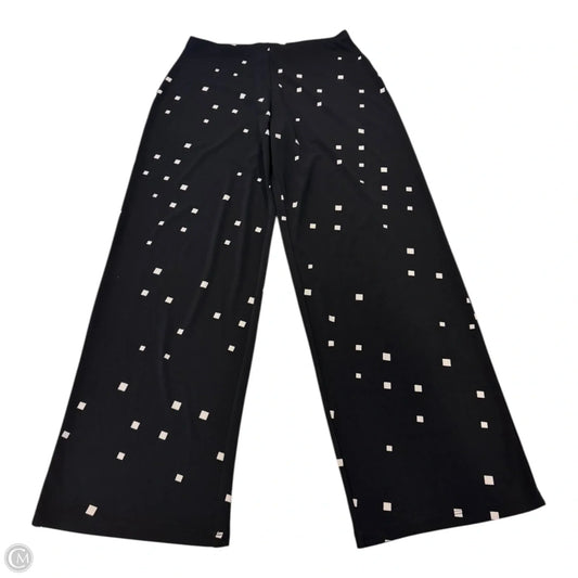 Pants Wide Leg By Alfani In Black & White, Size: S