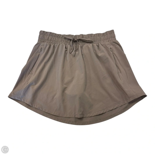Athletic Skort By All In Motion In Brown, Size: M