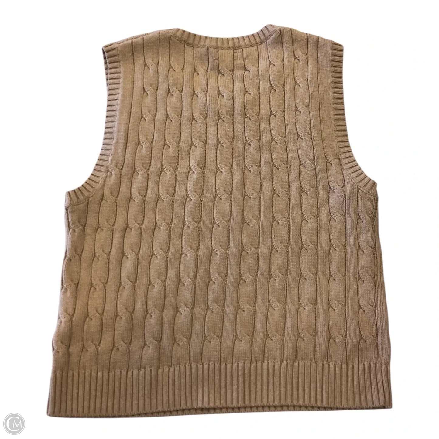 Top Sleeveless By J. Crew In Brown, Size: S