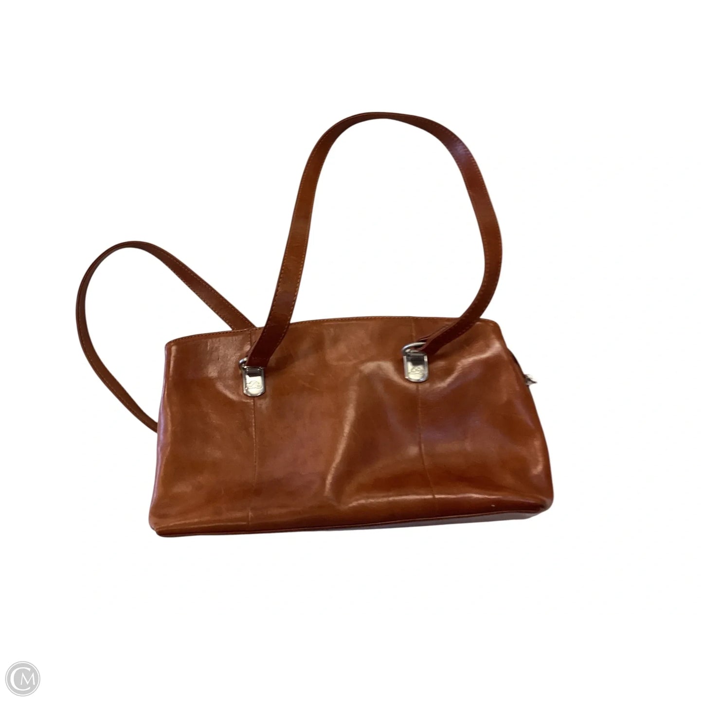 Handbag Leather By Clothes Mentor, Size: Medium