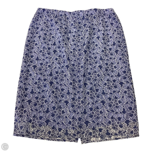 Skirt Midi By Lane Bryant In Purple, Size: 18
