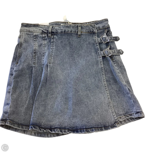 Skort By Angels In Blue Denim, Size: 10