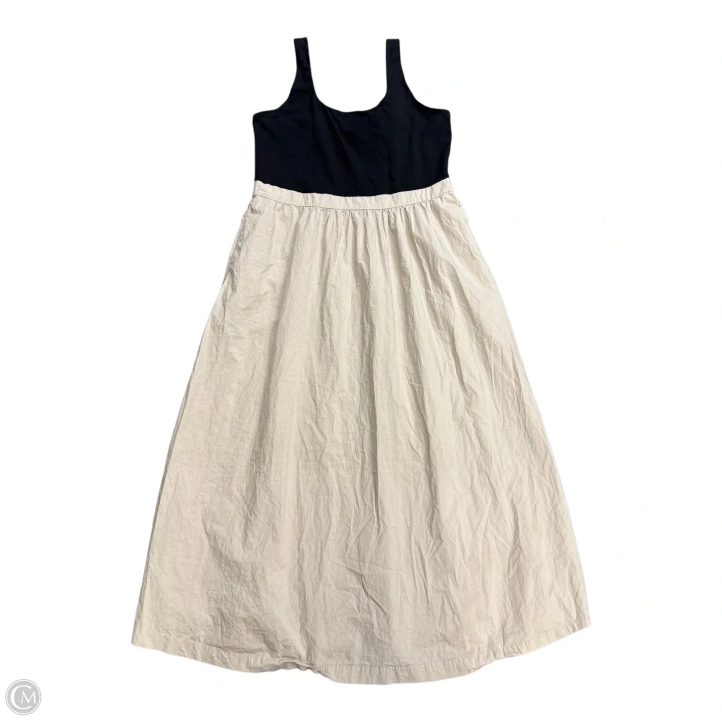 Dress Casual Midi By Cynthia Rowley In Black & Tan, Size: Xl