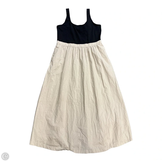 Dress Casual Midi By Cynthia Rowley In Black & Tan, Size: Xl