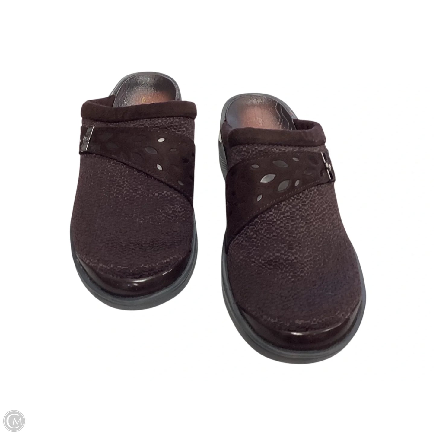 Shoes Heels Wedge By Bzees In Brown, Size: 9