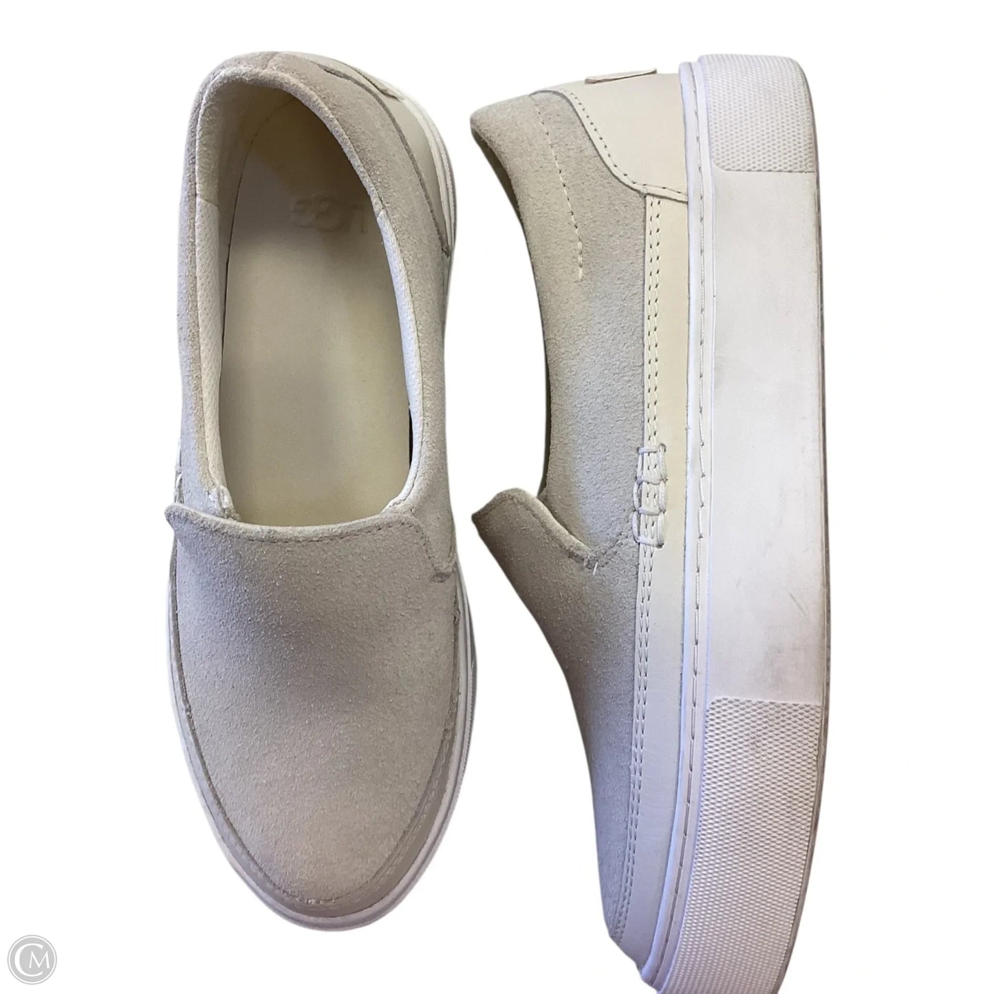 Shoes Designer By Ugg In Cream, Size: 6