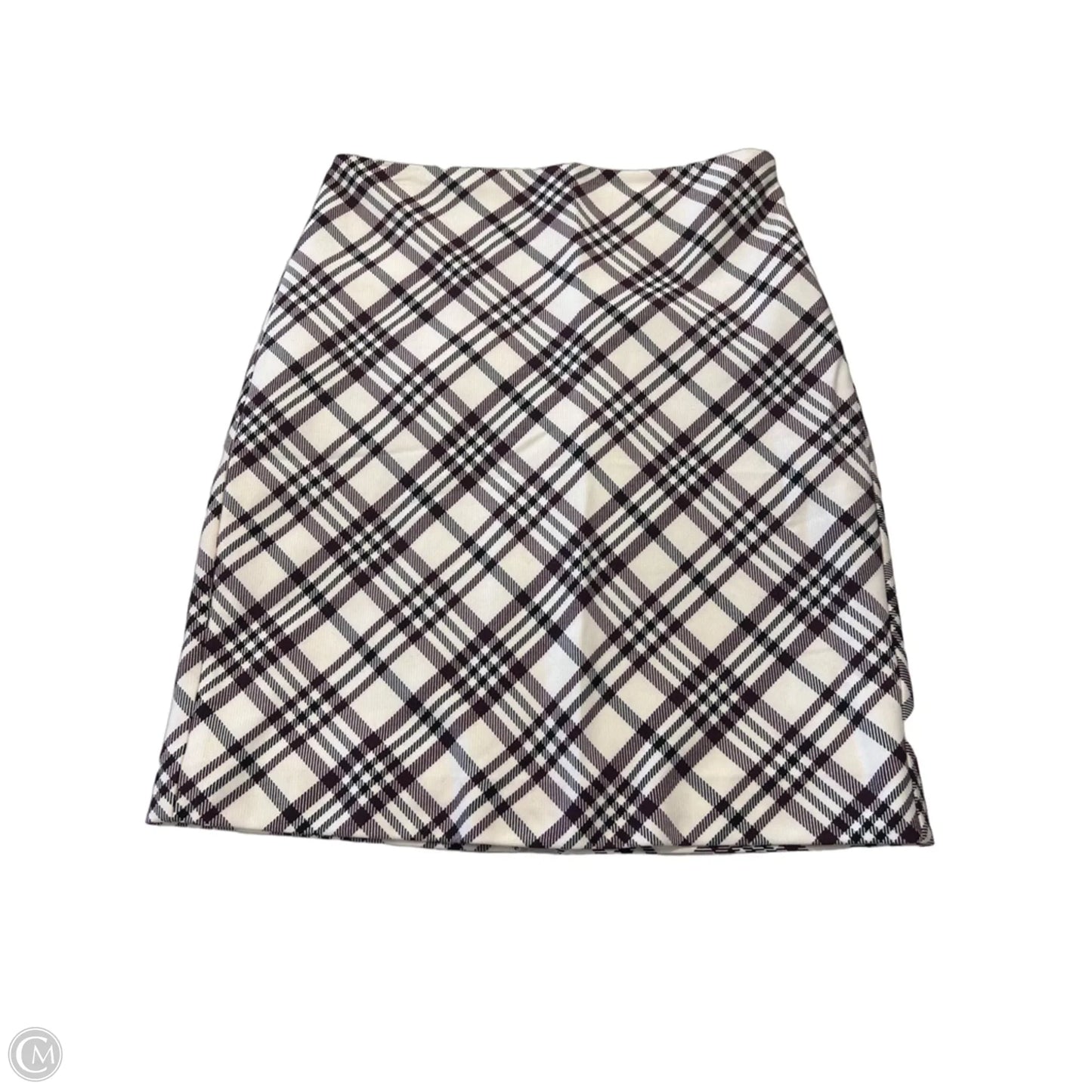 Skirt Mini & Short By Express In Black & White, Size: 6