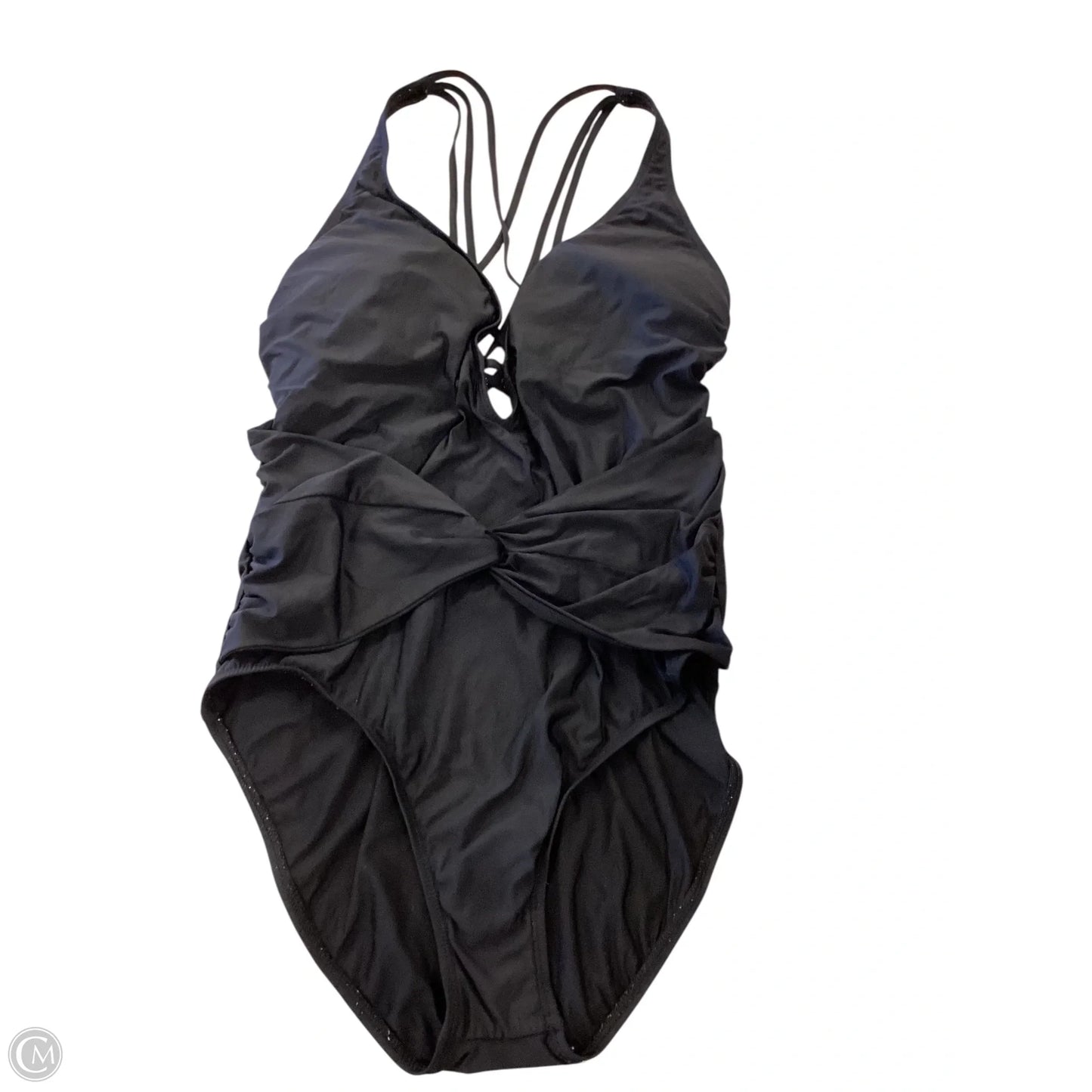 Swimsuit By Clothes Mentor In Black, Size: 14