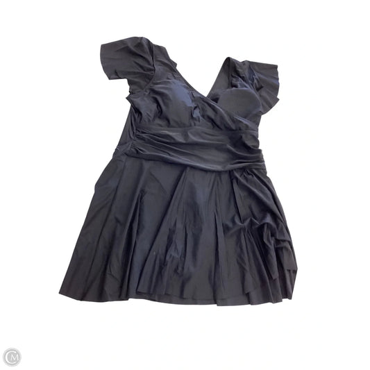 Swimsuit By Clothes Mentor In Black, Size: 2x