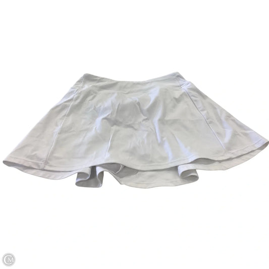 Skort By Clothes Mentor In White, Size: S