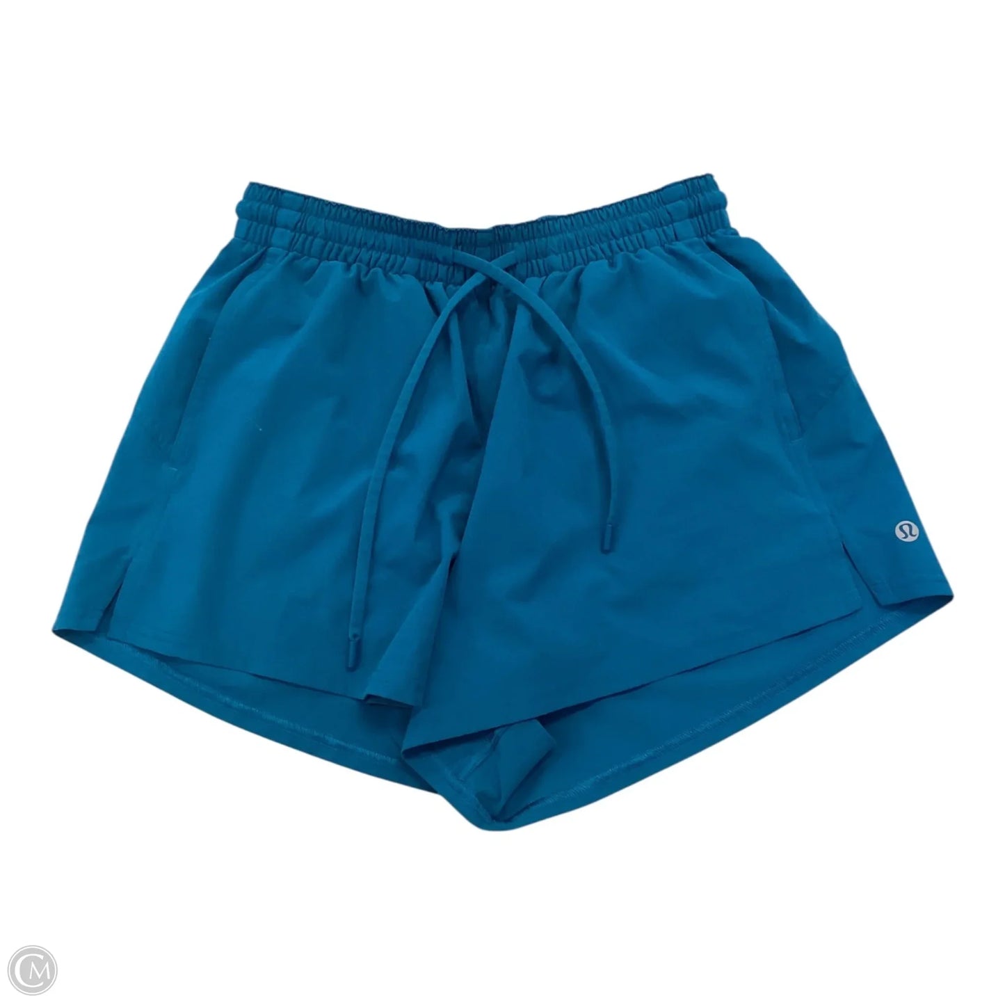 Athletic Shorts By Lululemon In Blue, Size: 4