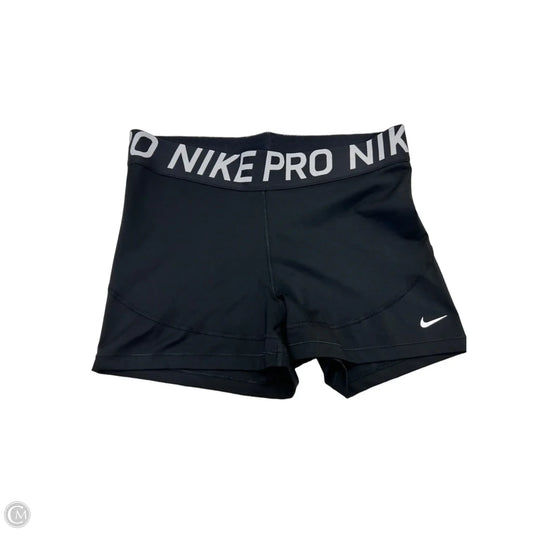 Athletic Shorts By Nike Apparel In Black & White, Size: Xl
