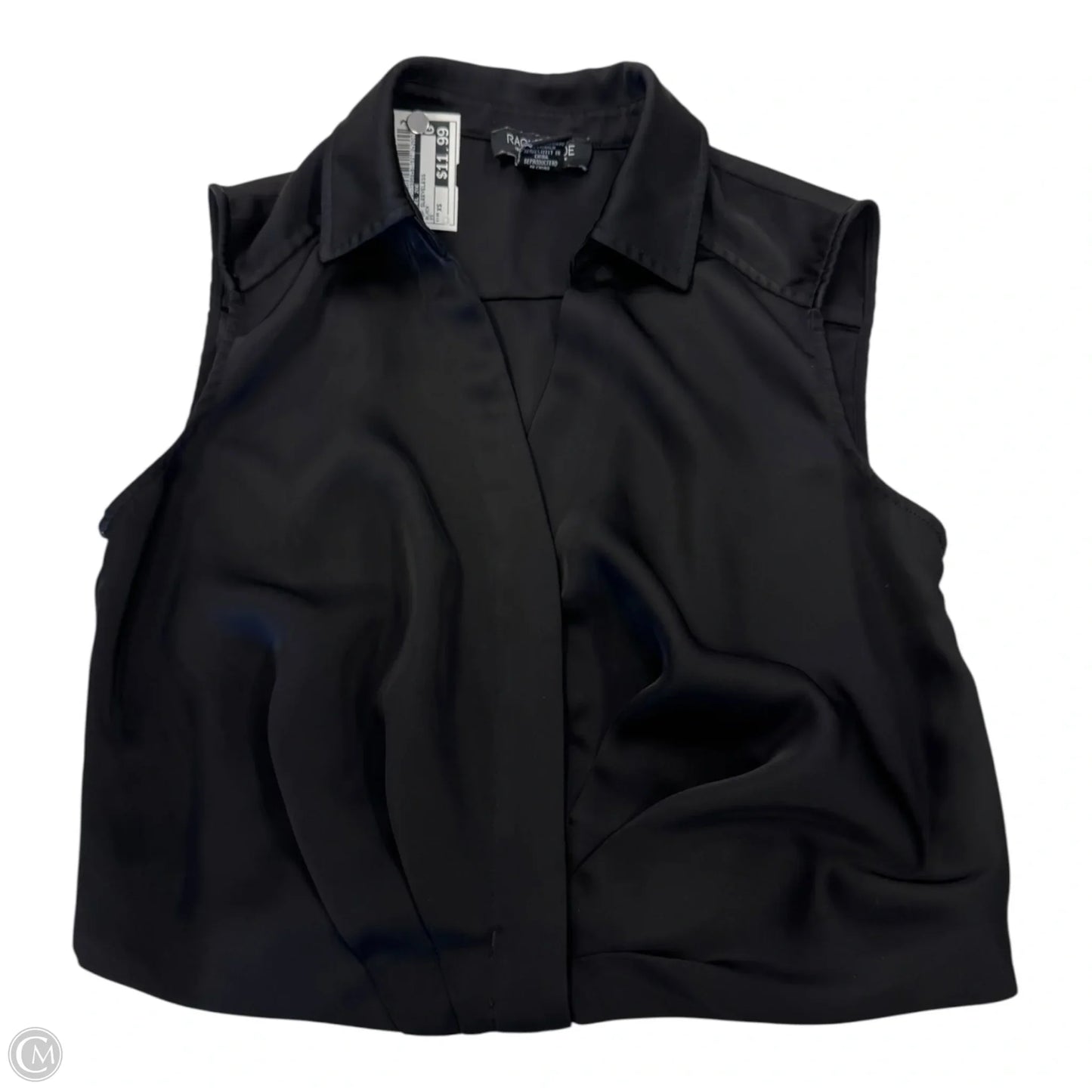 Top Sleeveless By Rachel Zoe In Black, Size: Xs