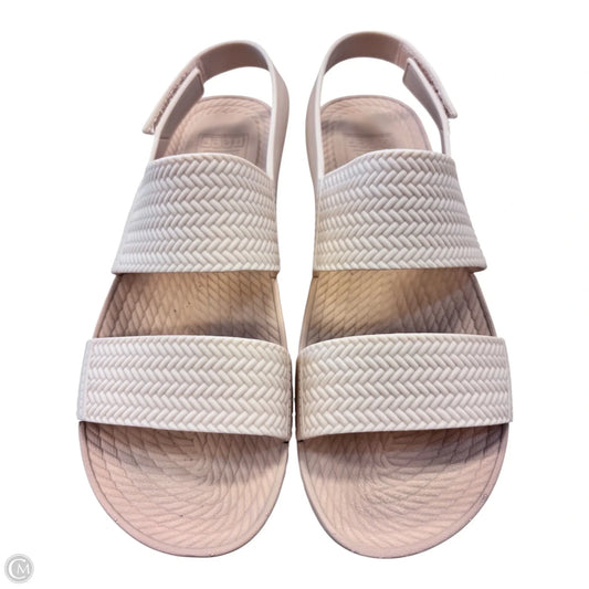 Shoes Heels Platform By Reef In Cream, Size: 10
