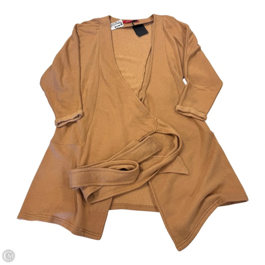 Sweater Cardigan By Clothes Mentor In Brown, Size: S