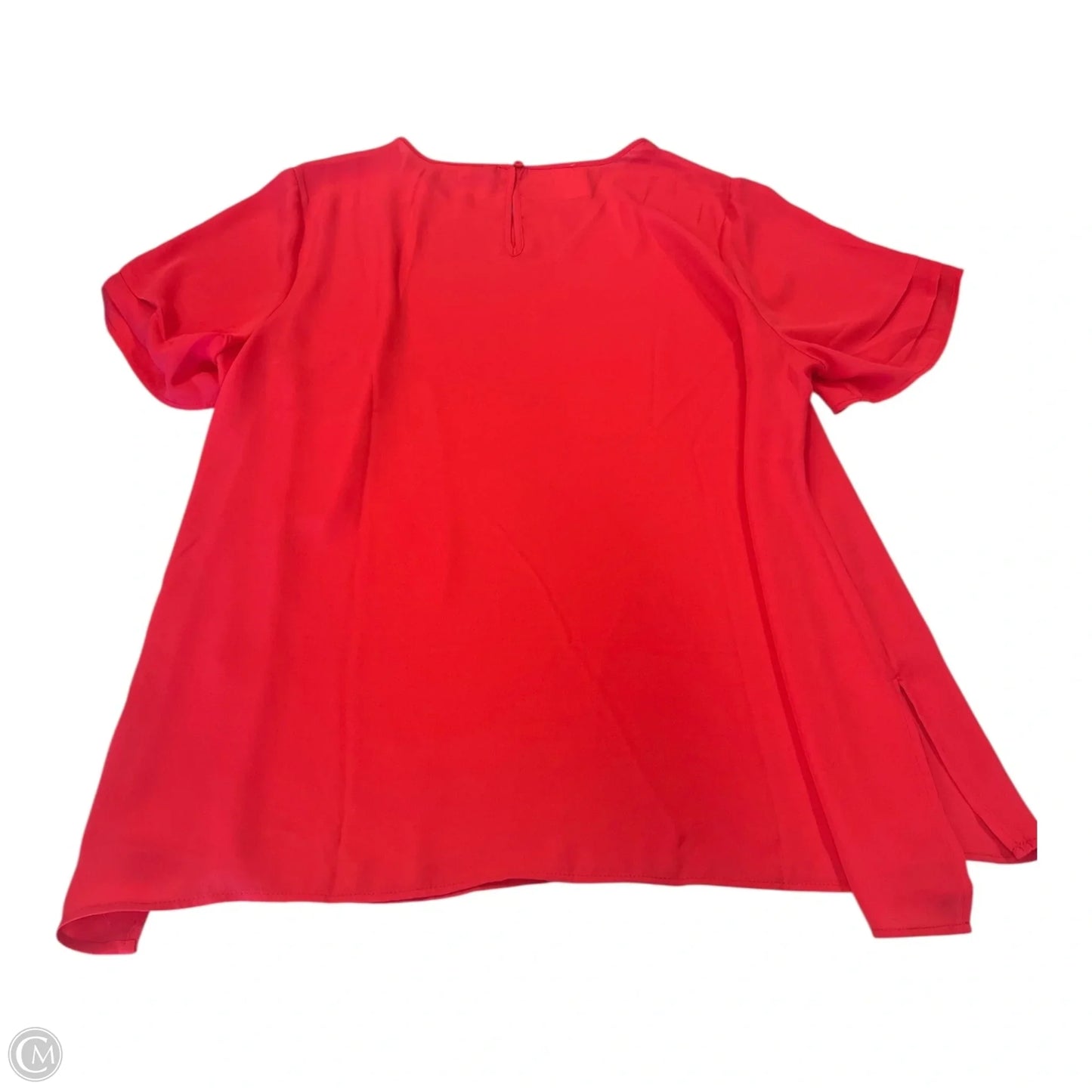Top Short Sleeve By Dr2 In Red, Size: 2x