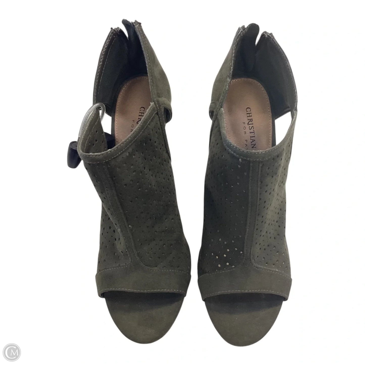 Shoes Heels Stiletto By Christian Siriano In Green, Size: 6